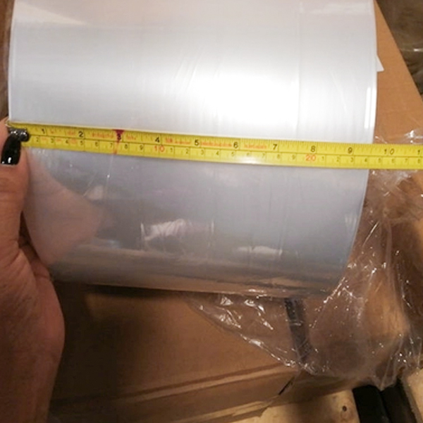 200 mm - 1400 mm dubbele laag 17 microns micro geperforeerde polyolefine krimpfolie voor melkproduct