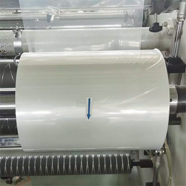 Vijf lagen co-extrusie Pof krimpfolie 12 micron krimpfolie plastic rollen